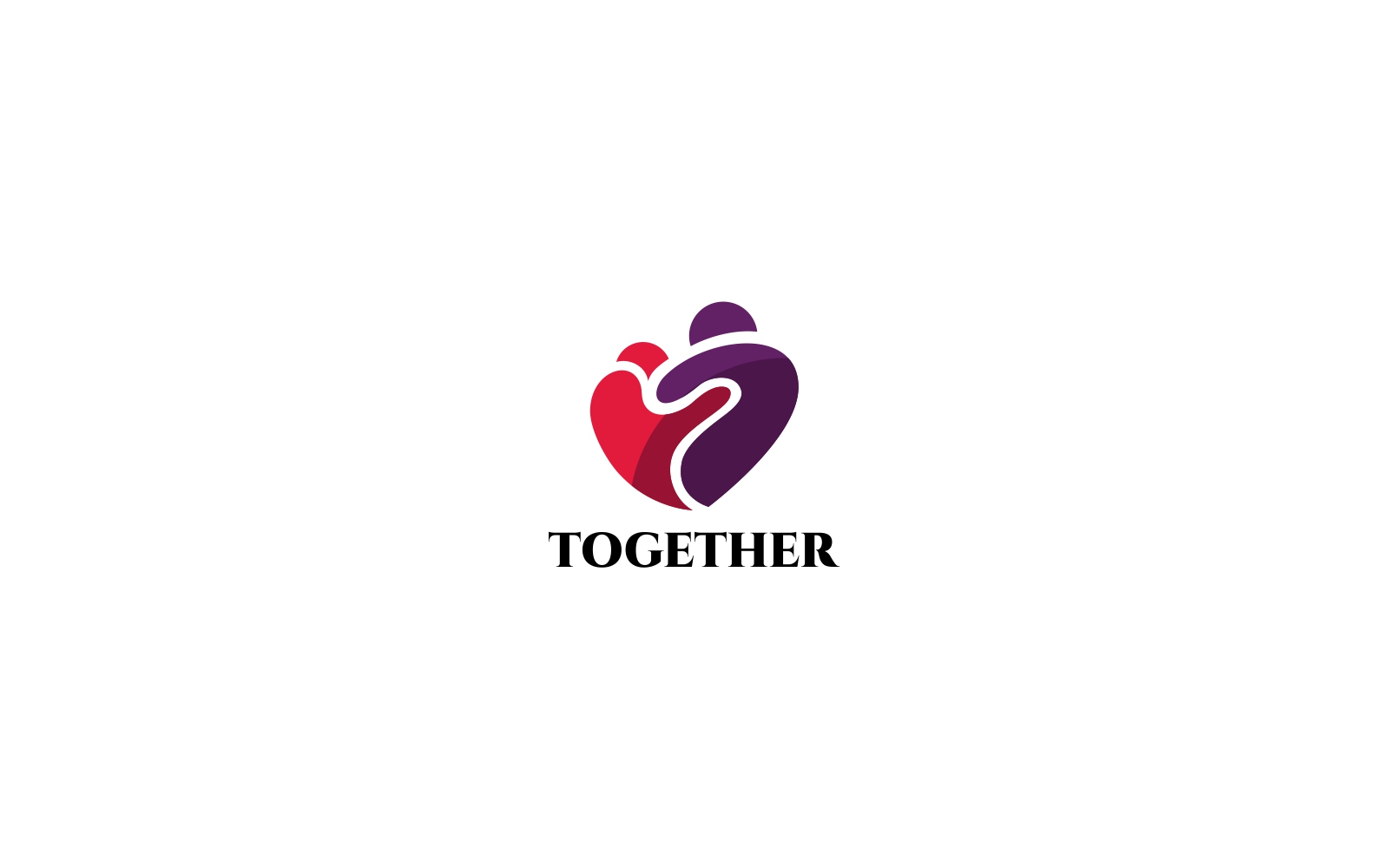 Together logo hi-res stock photography and images - Alamy