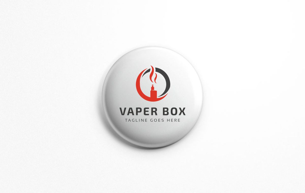 Download Шаблон логотипа "Vape Box Logo Template" / Vape Box Logo Template - Шаблон логотипа на тему графика aromatherapy atomizer box mod cigarette clearomizer cloud drip tip e cigarette electronic liquid ohm spiral lamps tech vape vaper vaping