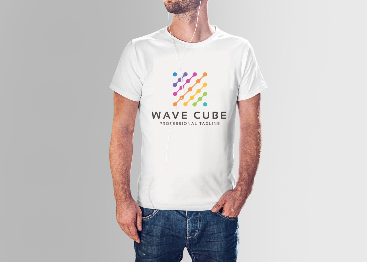 Download Шаблон логотипа "Wave Cube Logo Template" / Wave Cube Logo Template - Шаблон логотипа на тему графика cube digital digitalwave software square technology wave abstract agency brand branding business c letter circle circular concept creation creative creativity