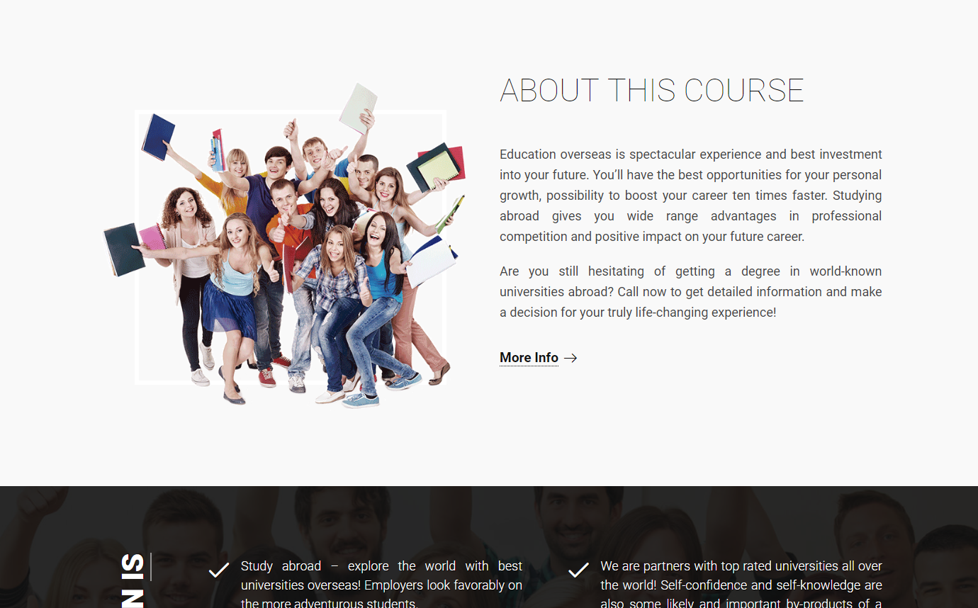 EDUSMART - Education Landing Page Template