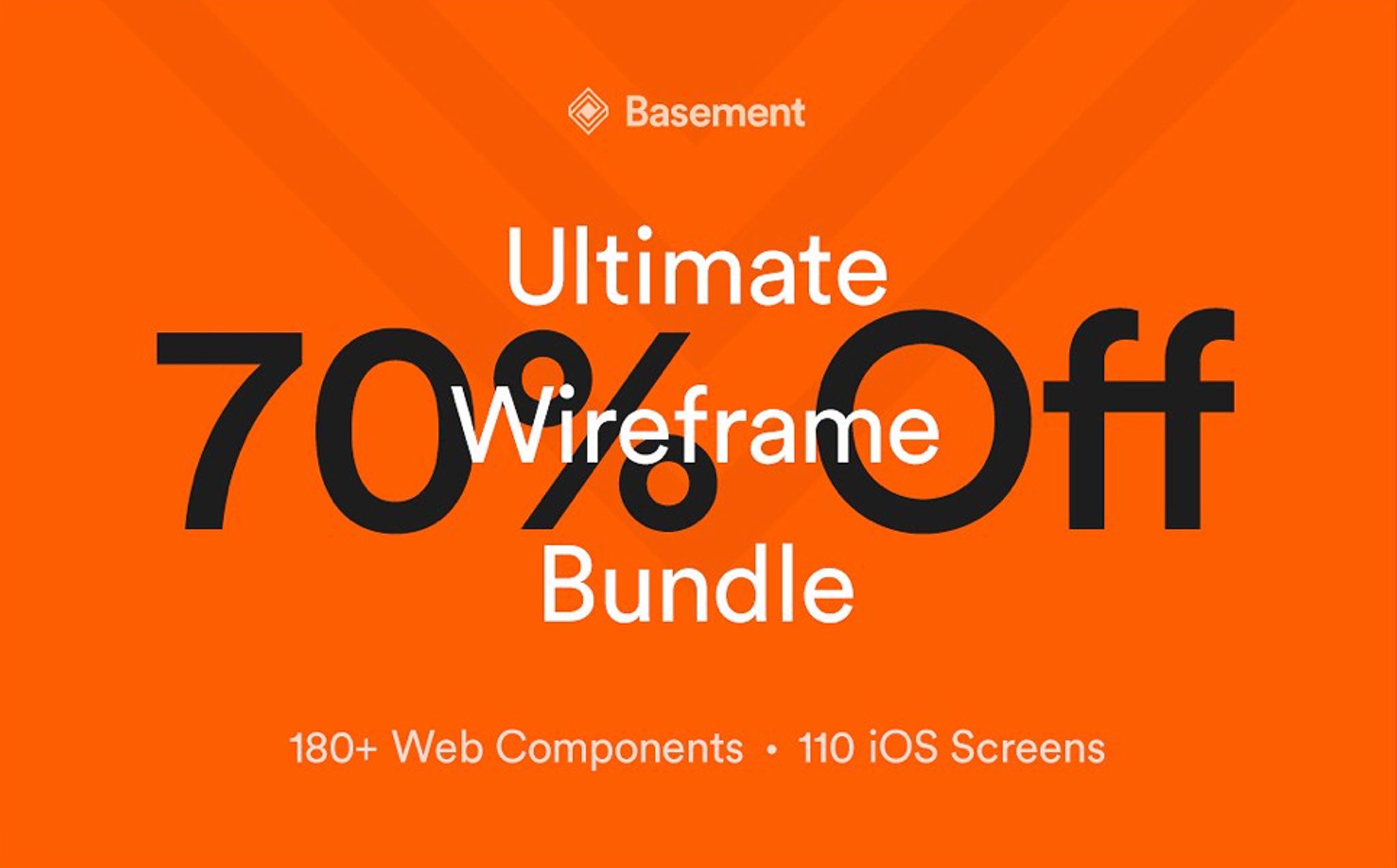 Download UI элементы "Basement Wireframe Bundle UI Elements" / Basement Wireframe Bundle UI Elements - UI элементы на тему графика wireframe ui kit prototype mobile social ecommerce web