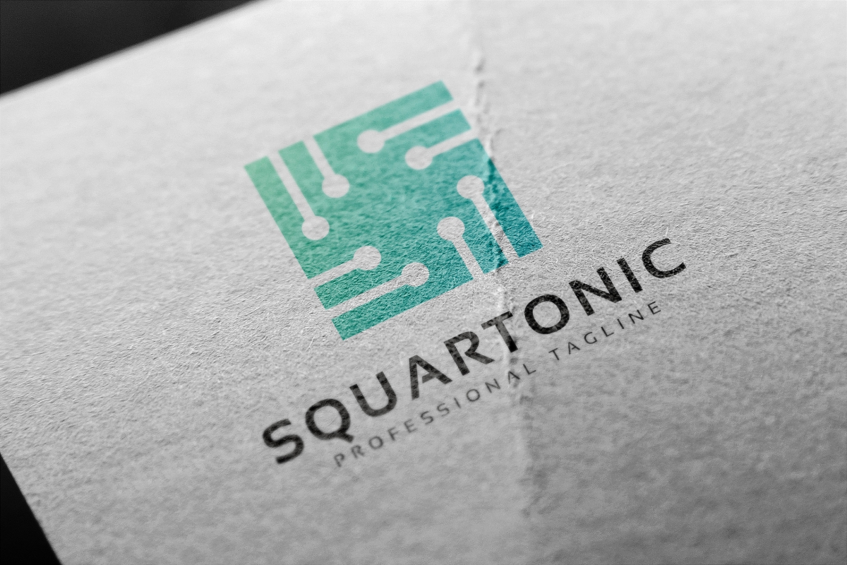 Download Шаблон логотипа "Squartonic Logo Template" / Squartonic Logo Template - Шаблон логотипа на тему графика agency box business changer company consult corporate endless exchange finance infinitbox infinity media professional square translate