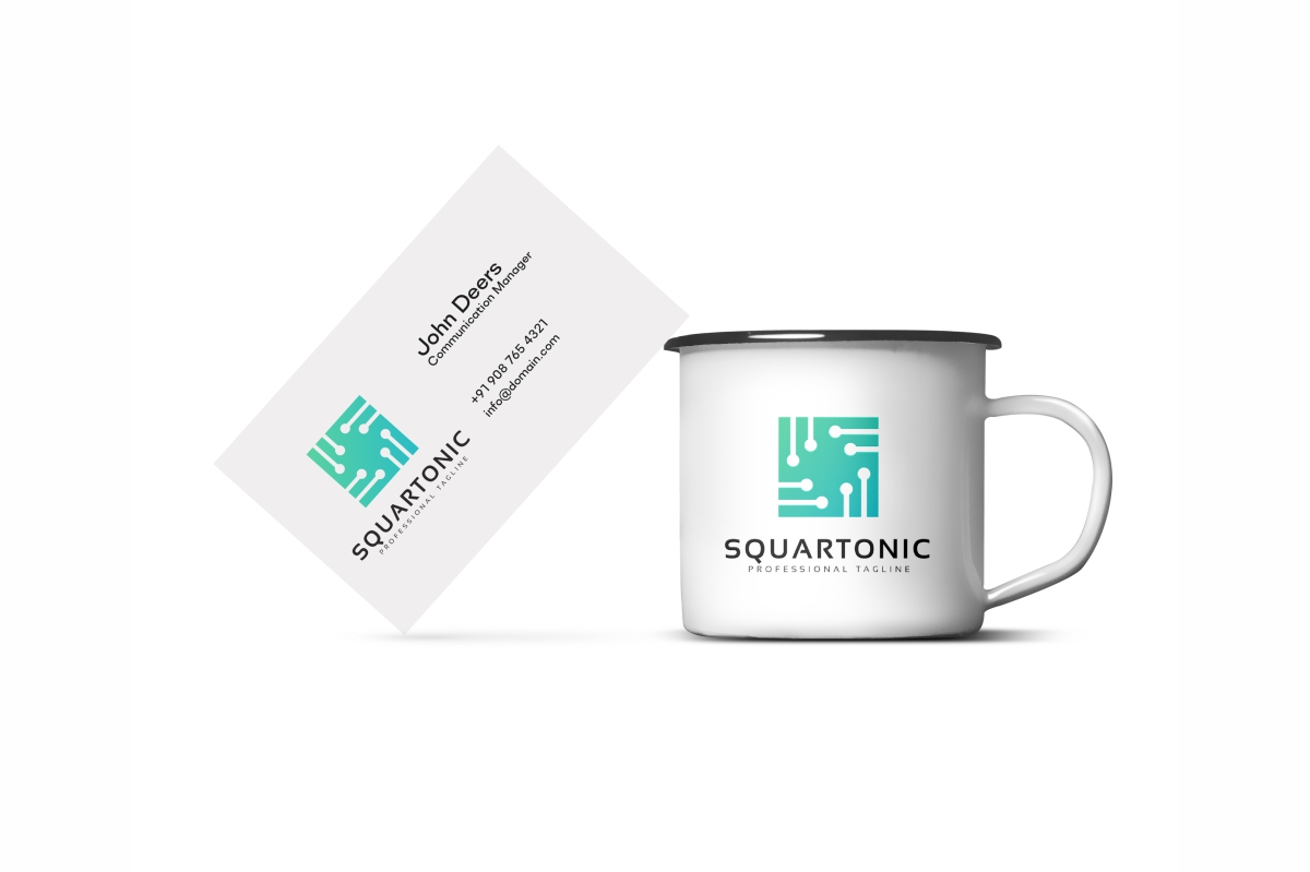 Download Шаблон логотипа "Squartonic Logo Template" / Squartonic Logo Template - Шаблон логотипа на тему графика agency box business changer company consult corporate endless exchange finance infinitbox infinity media professional square translate