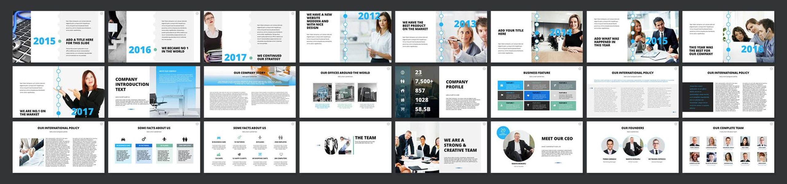 2020 Pitch Deck PowerPoint Template