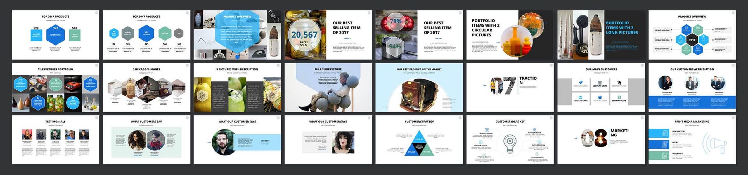2020 Pitch Deck PowerPoint Template