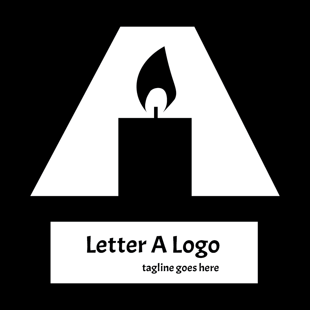 Download Шаблон логотипа "Letter A Logo Template" / Letter A Logo Template - Шаблон логотипа на тему графика a letter logo template letters