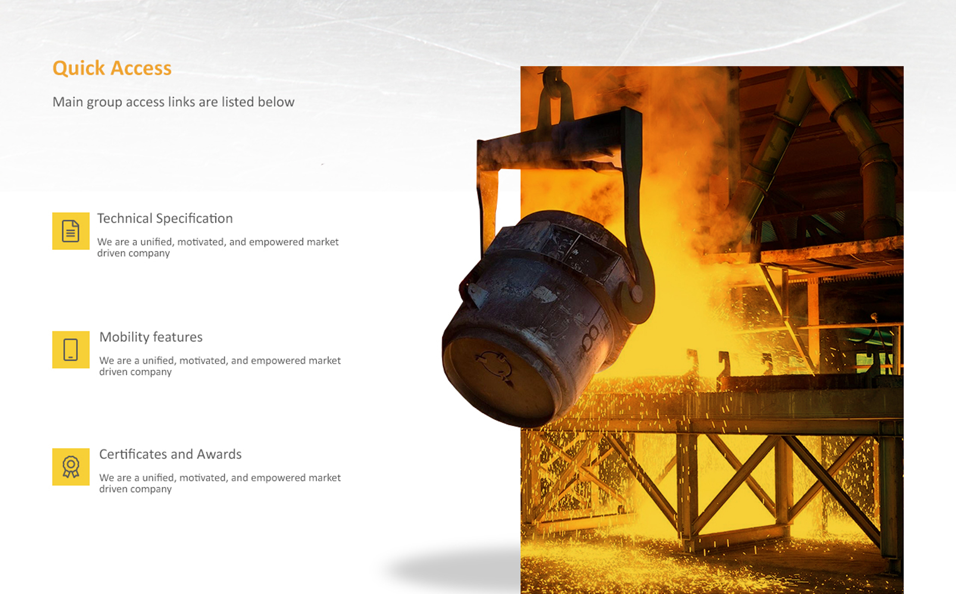 Download PSD шаблон "Spark PSD Template" / Spark PSD Template - PSD шаблон на тему заправка spark industry company fancy luxury responsive simple minimal eye-catching bootstrap gridsystem ux ui black yellow modern calltoaction 2019 flat trend