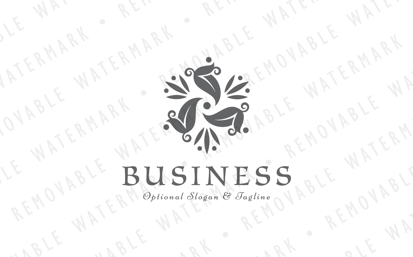 Download Шаблон логотипа "Abstract Leaf Transformation Logo Template" / Abstract Leaf Transformation Logo Template - Шаблон логотипа на тему графика green circle leaf organic transformation abstract flower ring decoration tea ornament blossom herb native marijuana garden spa logo design template