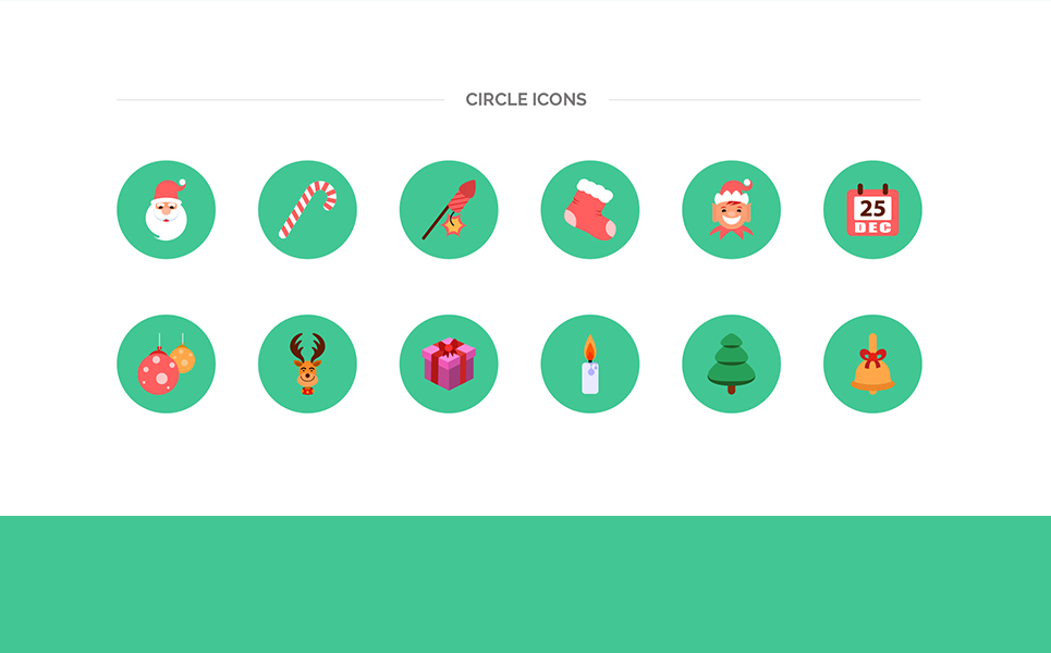 Download Набор иконок "Christmas Icon Pack Set" / Christmas Icon Pack Set - Набор иконок на тему графика christmas tree sketch snowman deer beanie snowflake wreath festive holidays santa giftbox calendar webstrot vector ai illustrator png xmas iconset