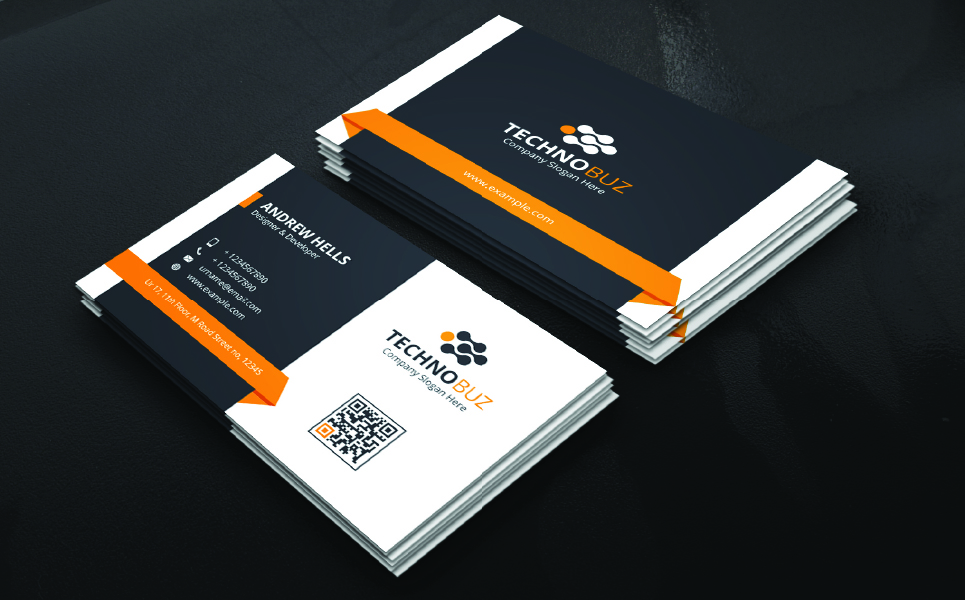 Download Фирменный стиль "4 Business Cards in One - Corporate Identity Template" / 4 Business Cards in One - Corporate Identity Template - Фирменный стиль на тему графика business card stationary identity template modern creative minumal corporate design graphics businesscard logo corporateidentity branding