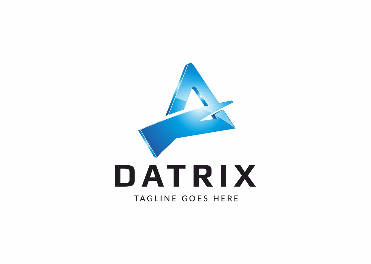 Download Шаблон логотипа "Datrix Logo Template" / Datrix Logo Template - Шаблон логотипа на тему графика advisory blue business capital circle communication community connection data economy energy entertainment financial global green group international logo management mobile