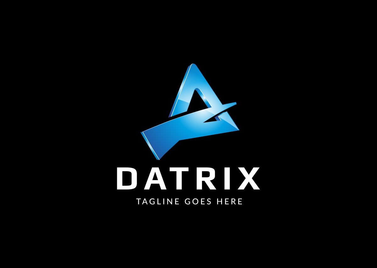 Download Шаблон логотипа "Datrix Logo Template" / Datrix Logo Template - Шаблон логотипа на тему графика advisory blue business capital circle communication community connection data economy energy entertainment financial global green group international logo management mobile