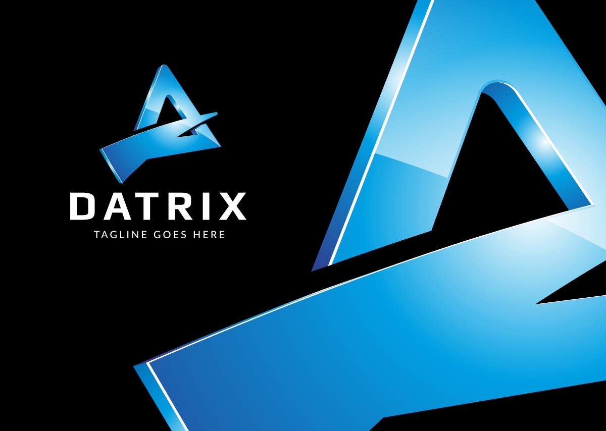 Download Шаблон логотипа "Datrix Logo Template" / Datrix Logo Template - Шаблон логотипа на тему графика advisory blue business capital circle communication community connection data economy energy entertainment financial global green group international logo management mobile