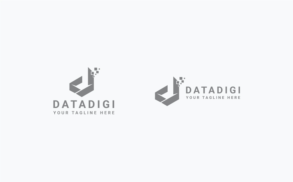 Download Шаблон логотипа "Letter D Logo Template" / Letter D Logo Template - Шаблон логотипа на тему графика agency architects brand business circle company corporate crest d letter design studio fast delivery hotel identity law firm line marketing