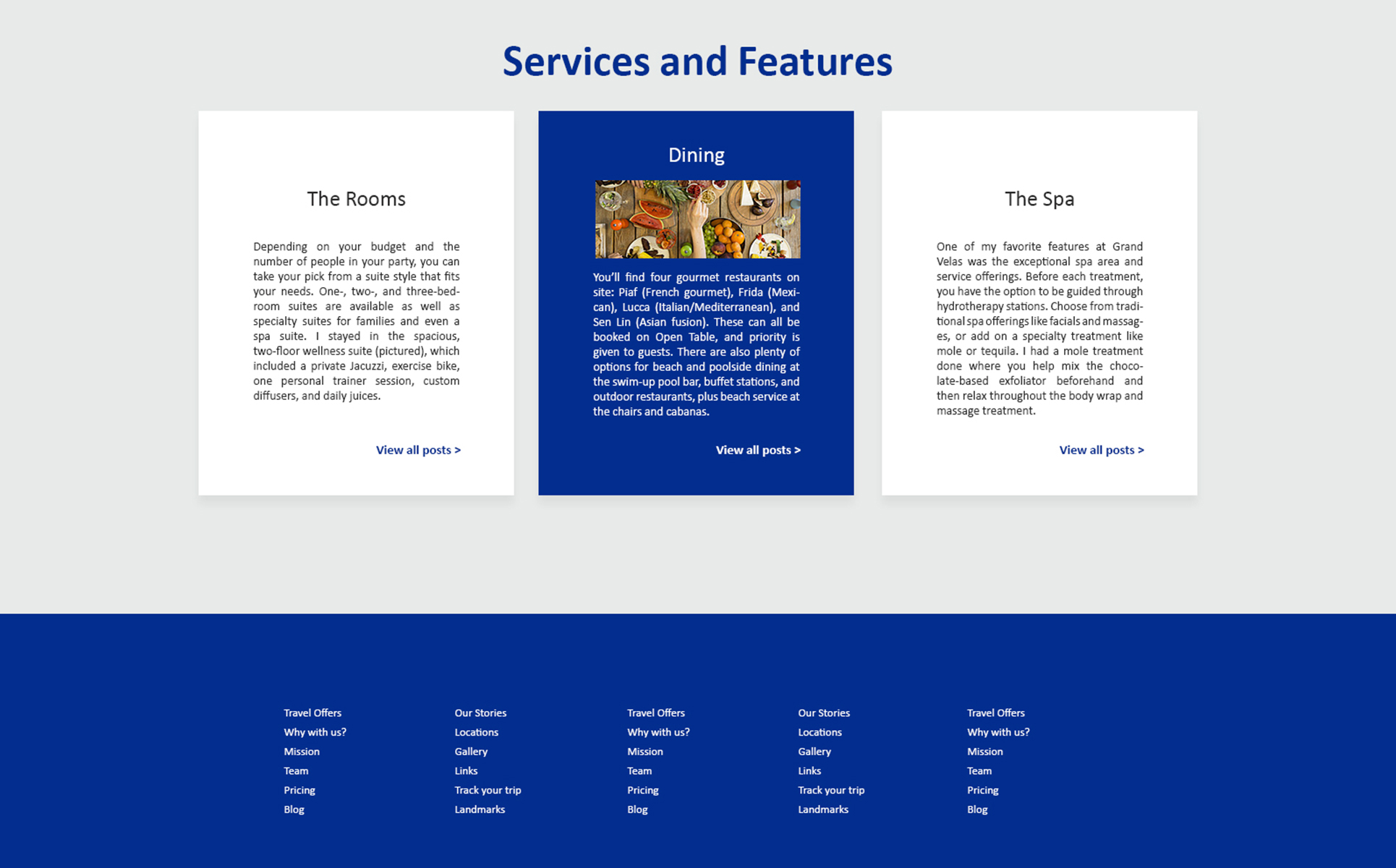 Download PSD шаблон "Journey PSD Template" / Journey PSD Template - PSD шаблон на тему путеводитель travel minimal ux wordpress drupal responsive bootstrap 12columns blue blue_navy vivid nature