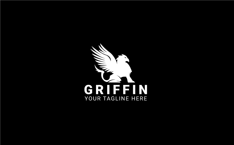 Download Шаблон логотипа "Griffin Logo Template" / Griffin Logo Template - Шаблон логотипа на тему графика animal animal logo arms army badge blazon classical crest crown griffin harmony knight label leadership lion majestic medieval men fashion