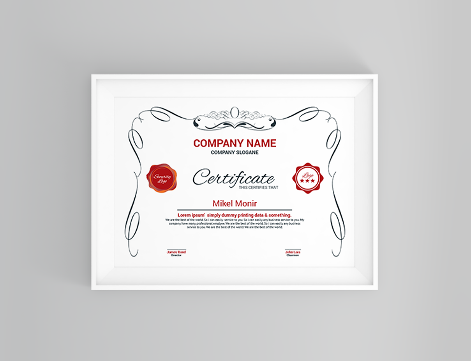 Download Шаблон сертификата "Diploma Certificate Template" / Diploma Certificate Template - Шаблон сертификата на тему графика achievement award background border certificate coupon diploma engraved engraving frame guilloche multipurpose pantone professional protected rosette secure security paper two