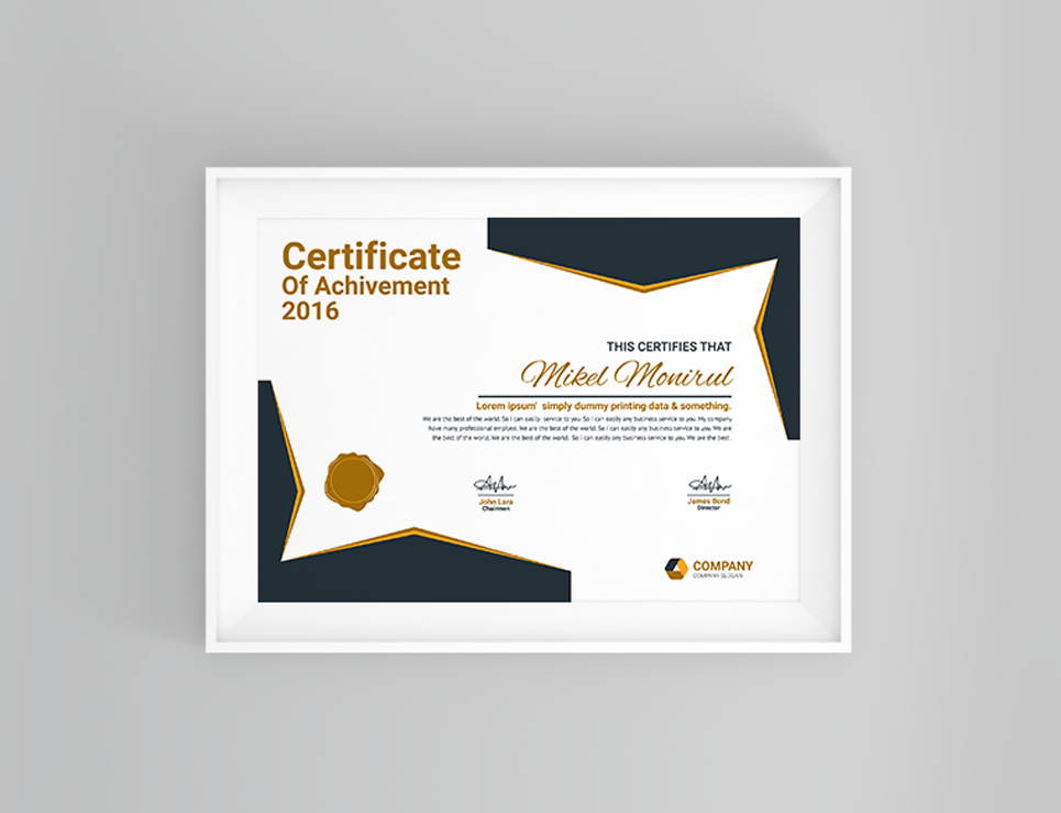 Download Шаблон сертификата "Bank Certificate Template" / Bank Certificate Template - Шаблон сертификата на тему графика achievement award background border certificate coupon diploma engraved engraving frame guilloche multipurpose pantone professional protected rosette secure security paper two