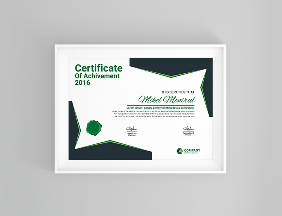 Download Шаблон сертификата "Bank Certificate Template" / Bank Certificate Template - Шаблон сертификата на тему графика achievement award background border certificate coupon diploma engraved engraving frame guilloche multipurpose pantone professional protected rosette secure security paper two