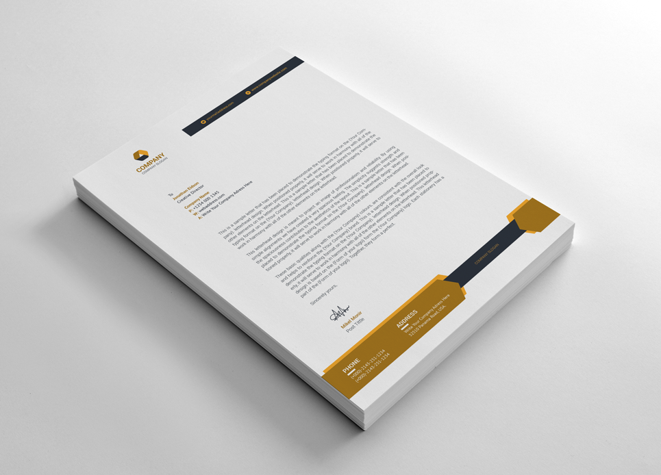 Download Фирменный стиль "Graphic Letterhead - Corporate Identity Template" / Graphic Letterhead - Corporate Identity Template - Фирменный стиль на тему графика black blue both side design business card letterhead creative flyer graphic green landscape letterhead design logo magazine modern official print