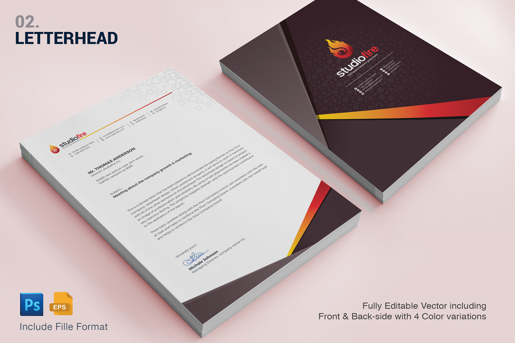 Download Фирменный стиль "Branding  Design - - Corporate Identity Template" / Branding  Design - - Corporate Identity Template - Фирменный стиль на тему графика branding identity bundle stationery big pack package full kit stationary template juniper corporate creative photoshop indesign business card letterhead business