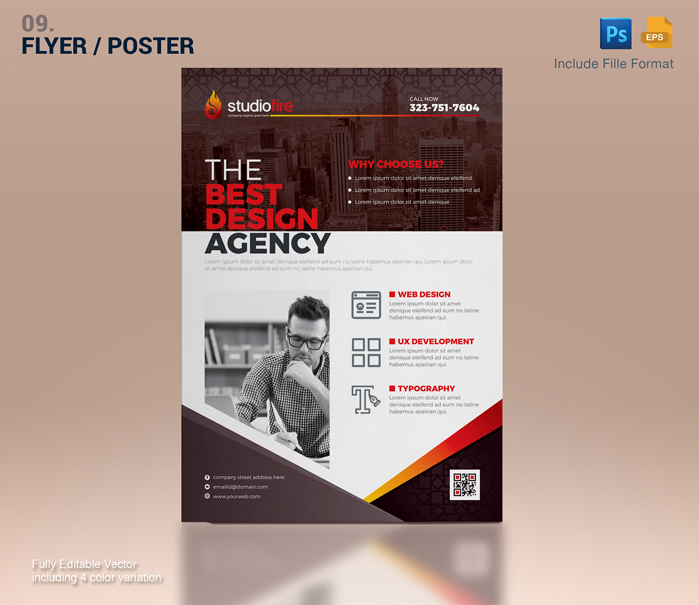 Download Фирменный стиль "Branding  Design - - Corporate Identity Template" / Branding  Design - - Corporate Identity Template - Фирменный стиль на тему графика branding identity bundle stationery big pack package full kit stationary template juniper corporate creative photoshop indesign business card letterhead business