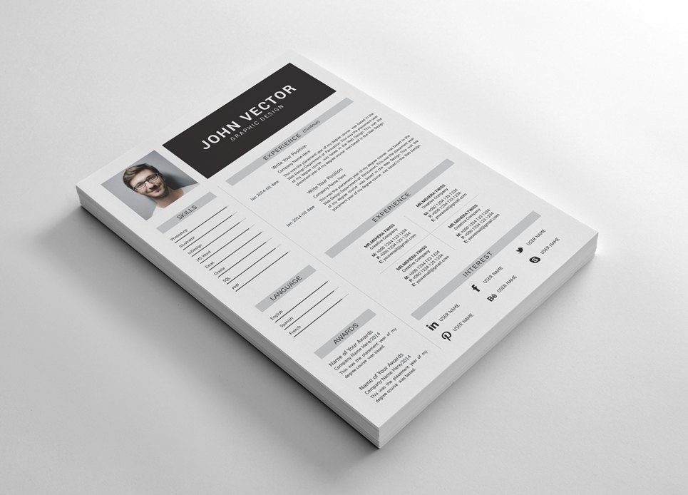 Download Резюме "Пример резюме оператора" / Modern Candidates Resume Template - Резюме на тему графика a4 business clean complete cover letter creative curriculum vitae cv design doc docx editable employment flexible fresh international job modern