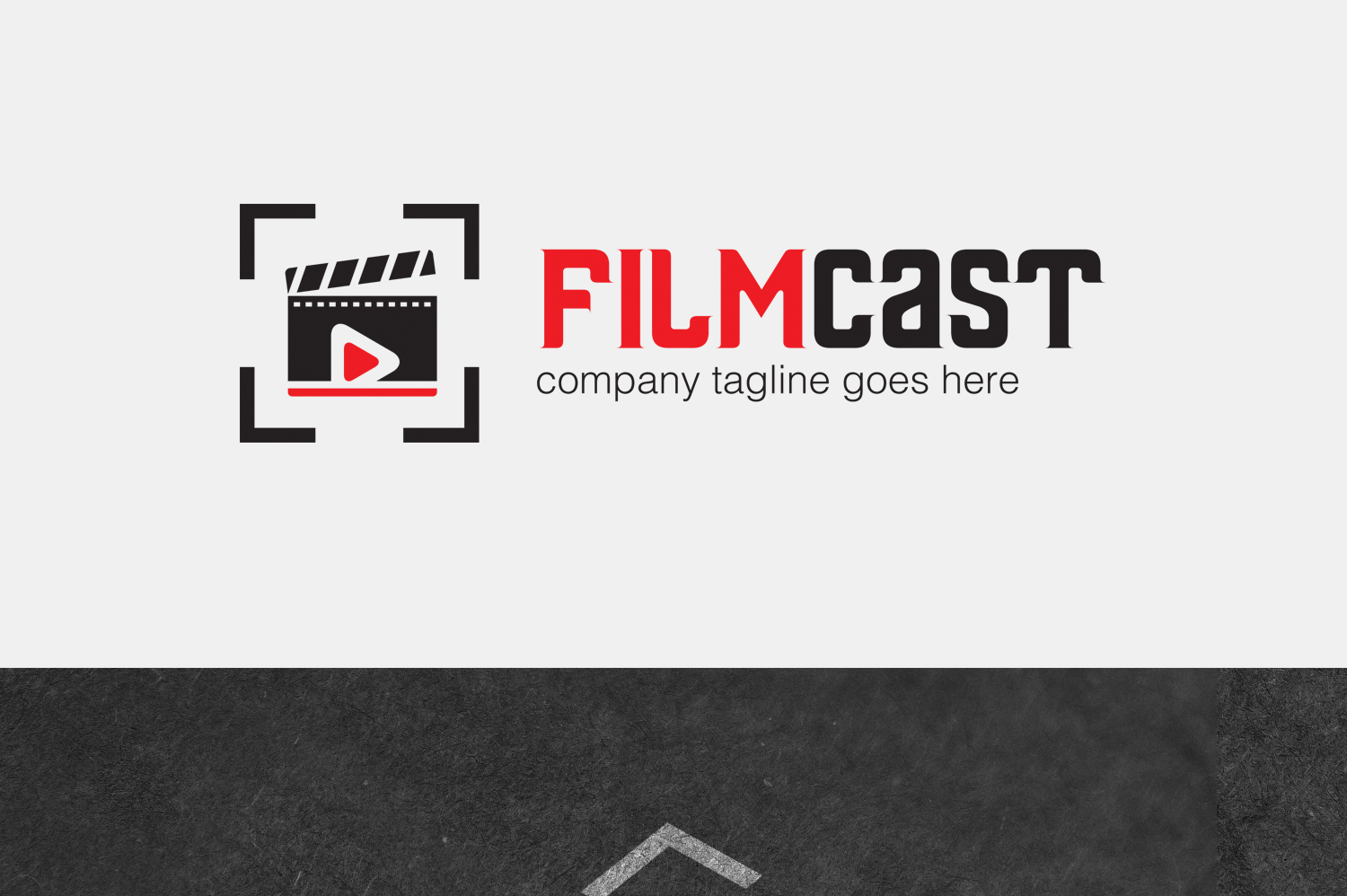 Download Шаблон логотипа "Film & Movie Entertainment - Logo Template" / Film & Movie Entertainment - Logo Template - Шаблон логотипа на тему графика motion logo film studio movie ideas american digital media corporate red play player video stream brand design for best template