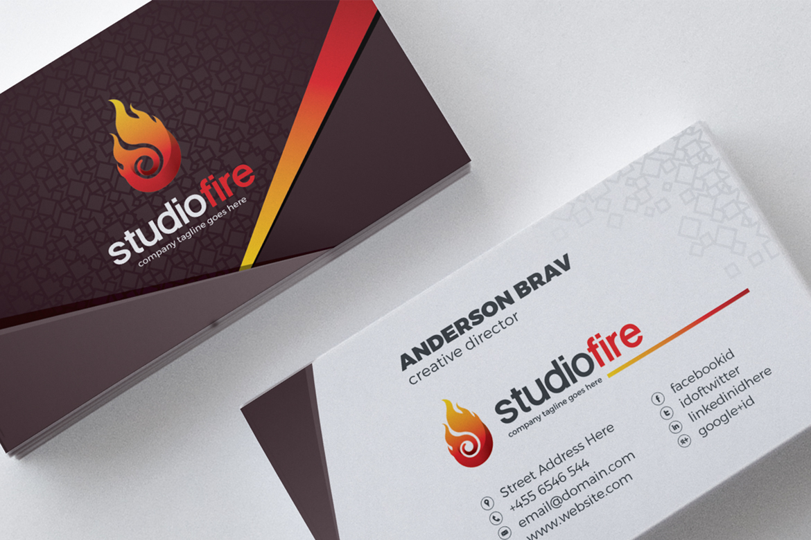 Download Фирменный стиль "Business Card - - Corporate Identity Template" / Business Card - - Corporate Identity Template - Фирменный стиль на тему графика business card template clean visiting bundle gold corporate creative modern minimal design best branding simple psd editable pack package adventure