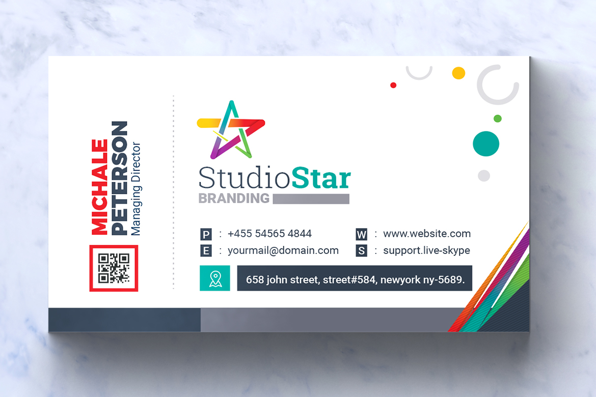 Download Фирменный стиль "Business Card - Corporate Identity Template" / Business Card - Corporate Identity Template - Фирменный стиль на тему графика business card template clean visiting bundle gold corporate creative modern minimal design best branding simple psd editable