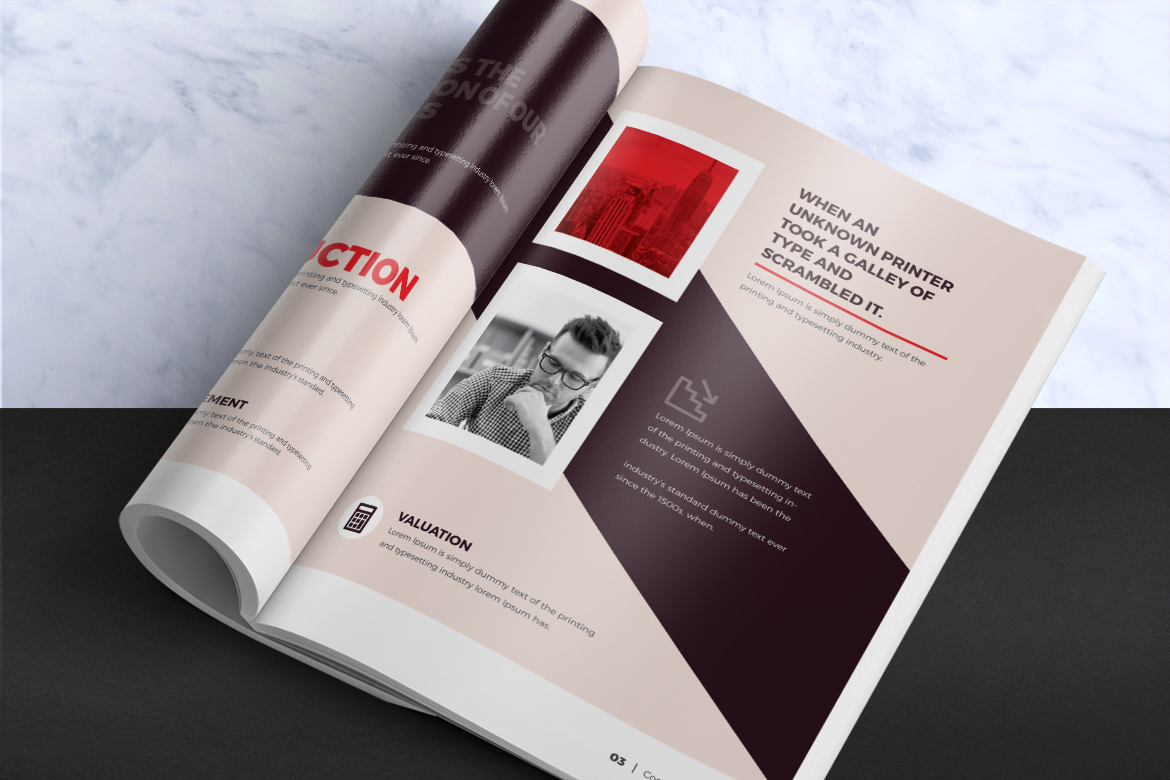 Download Фирменный стиль "StudioStar Business Bi-Fold - - Corporate Identity Template" / StudioStar Business Bi-Fold - - Corporate Identity Template - Фирменный стиль на тему графика bi-fold brochure company profile business book magazine annual report 2018 design template triangle square fold twi-fold corporate product creative clean