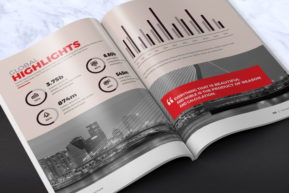 Download Фирменный стиль "StudioStar Business Bi-Fold - - Corporate Identity Template" / StudioStar Business Bi-Fold - - Corporate Identity Template - Фирменный стиль на тему графика bi-fold brochure company profile business book magazine annual report 2018 design template triangle square fold twi-fold corporate product creative clean