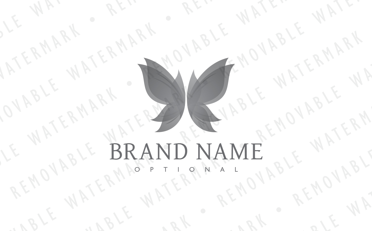 Download Шаблон логотипа "Autumn Butterfly Logo Template" / Autumn Butterfly Logo Template - Шаблон логотипа на тему графика elegant leaf love butterfly transformation beautiful luxury wings insect soul mystery autumn season moth fragile flower beauty logo design template