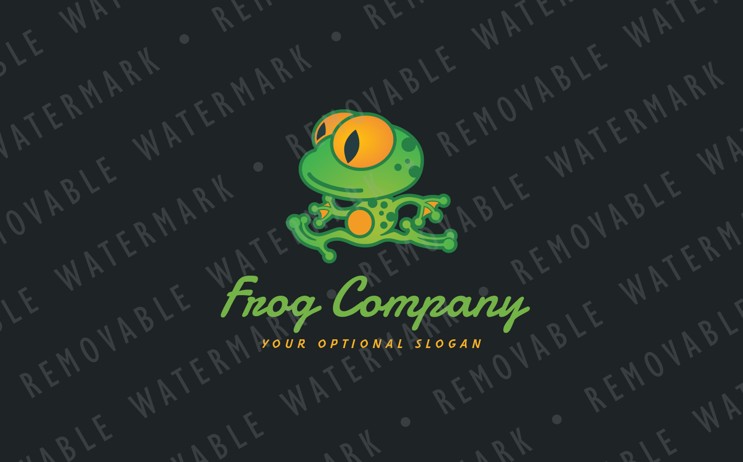Download Шаблон логотипа "Running Frogman Logo Template" / Running Frogman Logo Template - Шаблон логотипа на тему графика character happy sport cartoon fitness human run frog running amphibian frogman toad animal mascot playful fun illustration logo design template