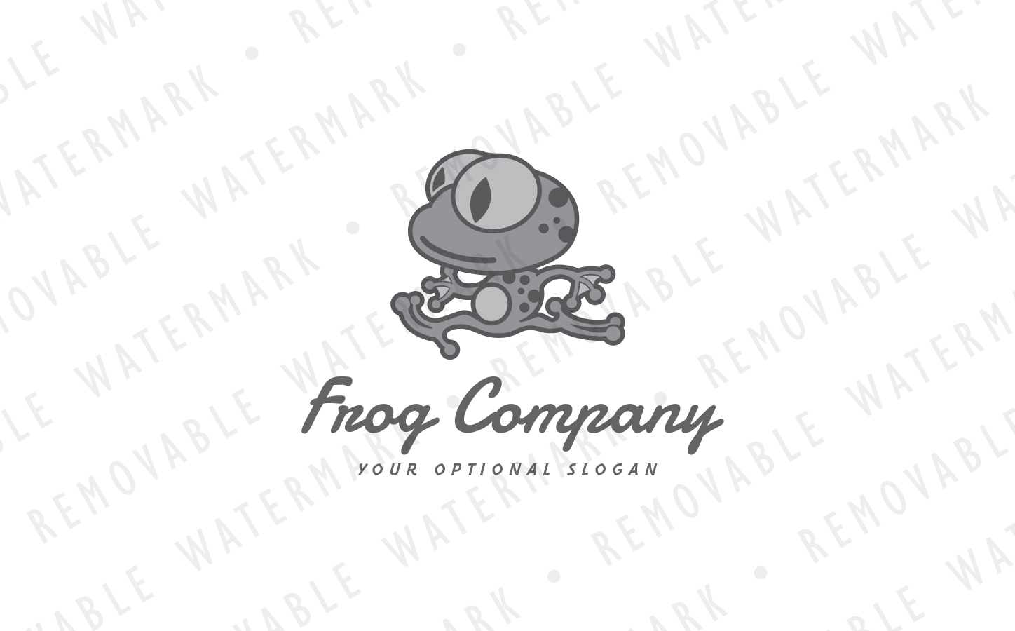Download Шаблон логотипа "Running Frogman Logo Template" / Running Frogman Logo Template - Шаблон логотипа на тему графика character happy sport cartoon fitness human run frog running amphibian frogman toad animal mascot playful fun illustration logo design template