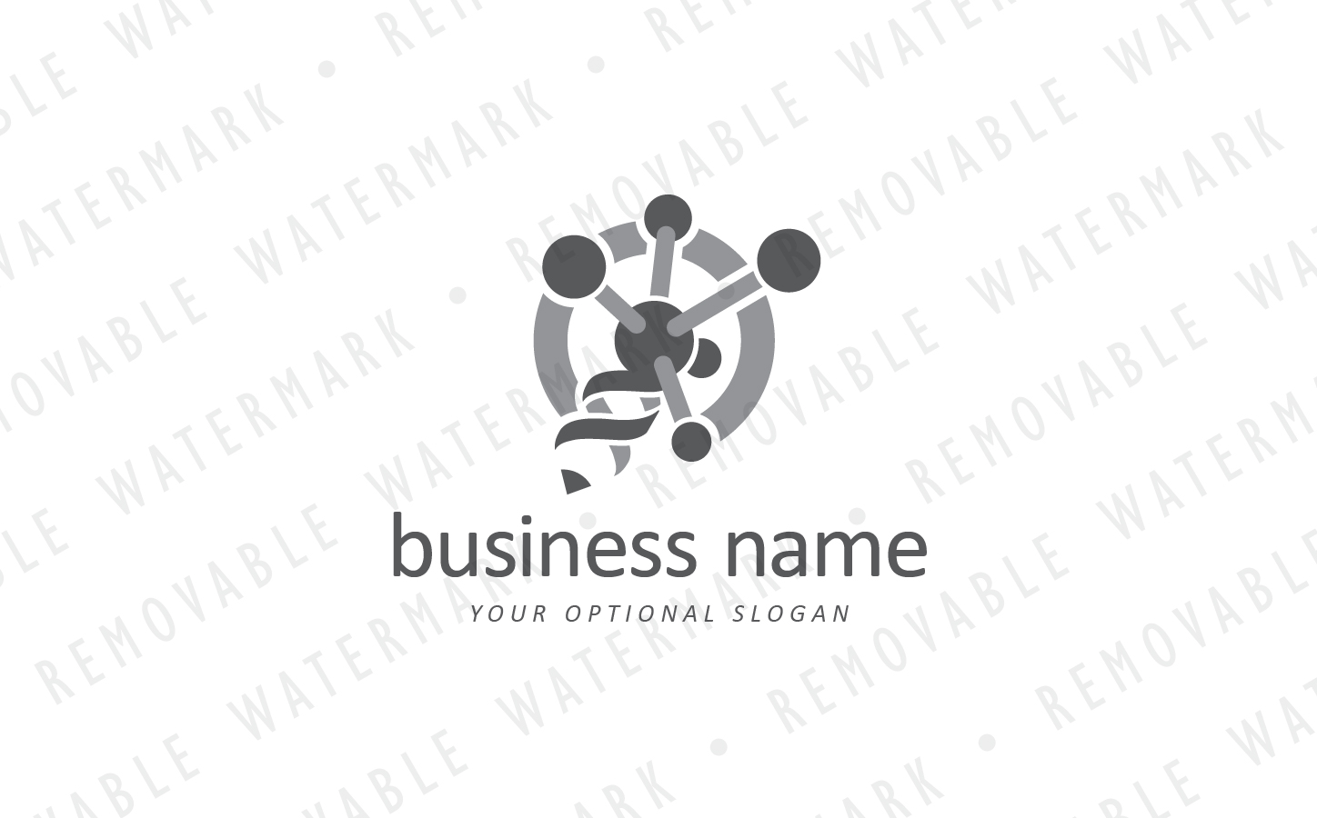 Download Шаблон логотипа "Science Pencil Logo Template" / Science Pencil Logo Template - Шаблон логотипа на тему графика atom science education pencil dna molecule genetics helix analysis research lab chemical innovation biotechnology logo design template quantum data art