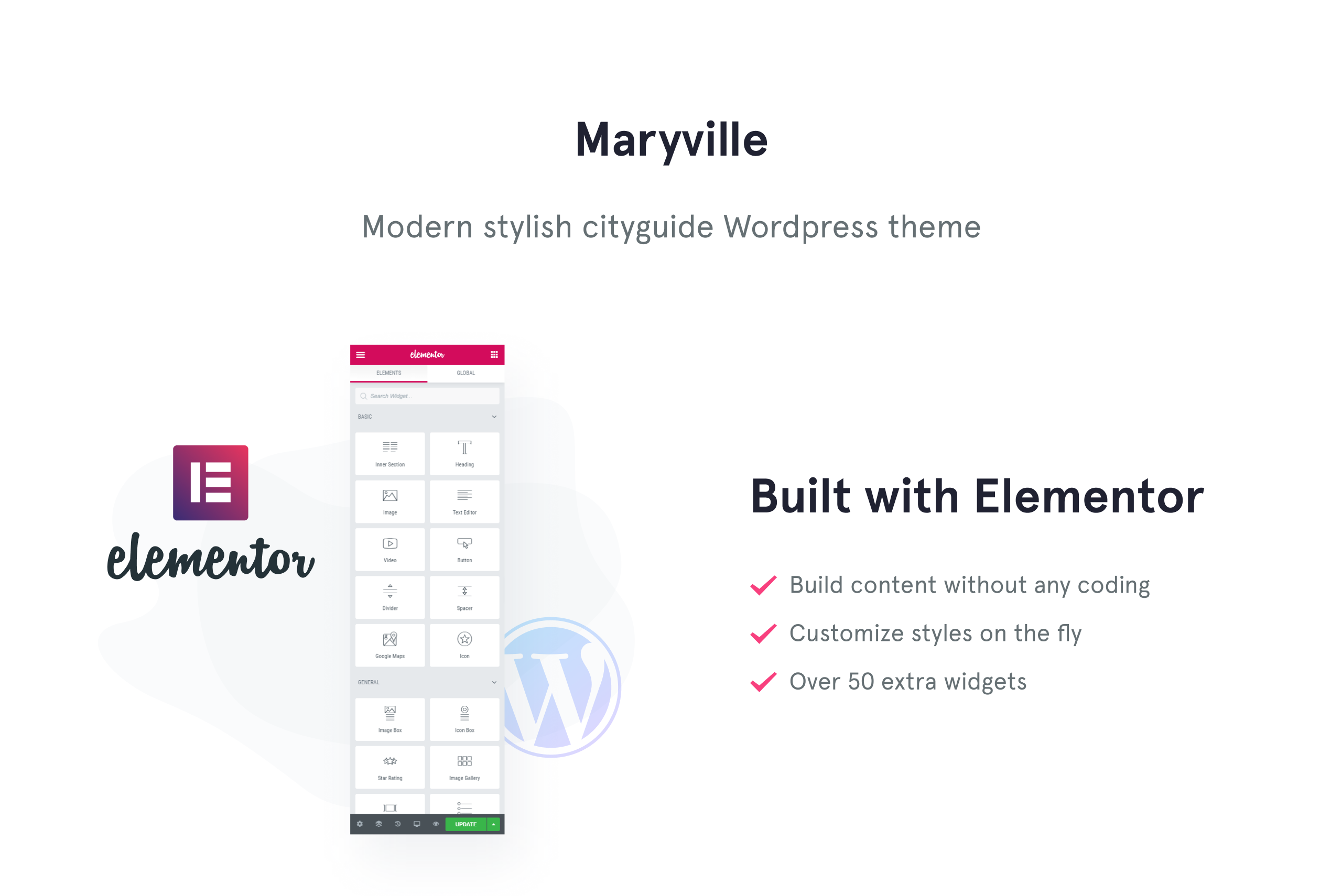 Maryville - City Portal & City Guide WordPress Theme