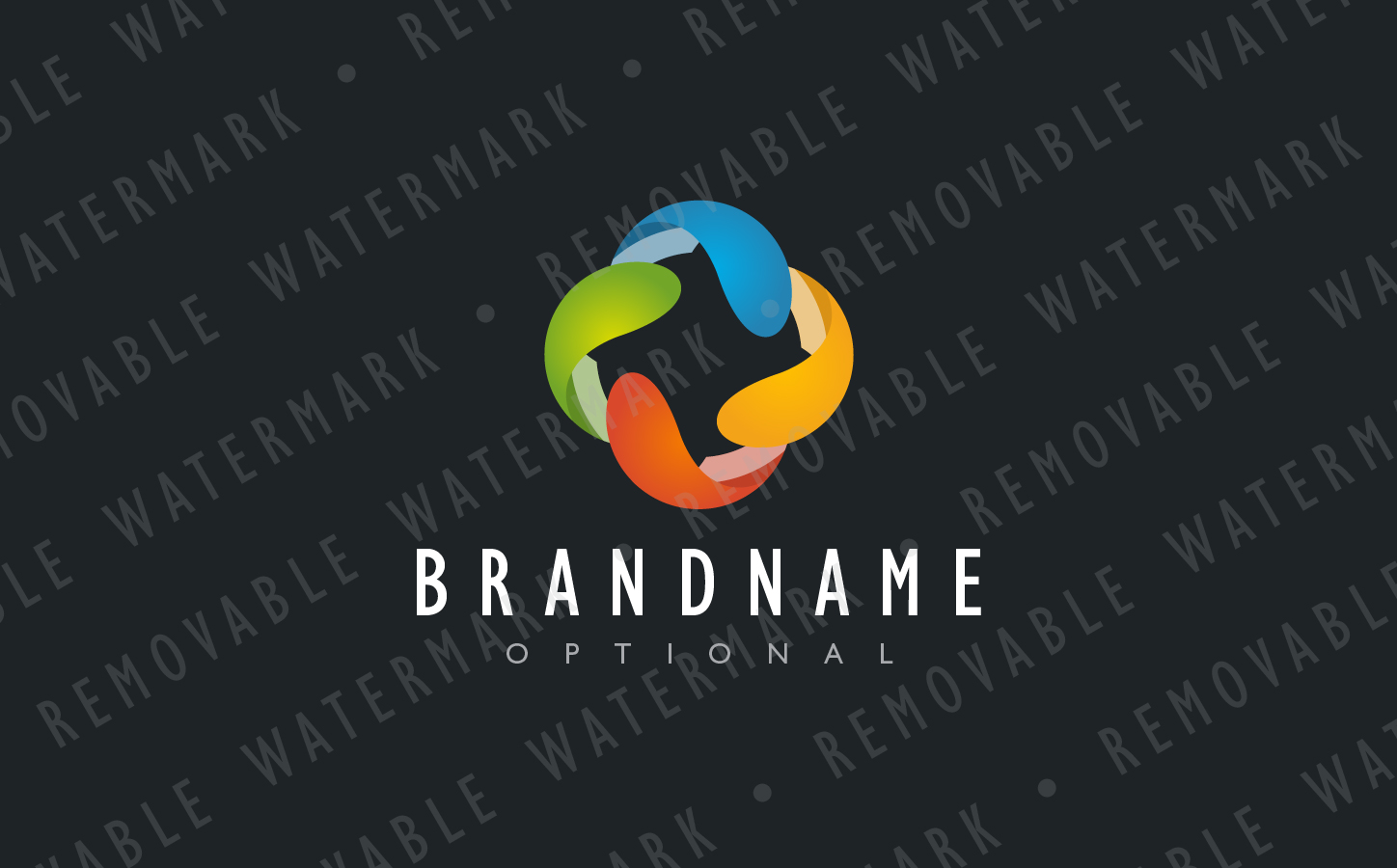 Download Шаблон логотипа "Synergy of Four Logo Template" / Synergy of Four Logo Template - Шаблон логотипа на тему графика simple global movement cross colorful transformation fusion abstract sphere collaboration merge element cooperation synergy nexus alliance solution logo design template