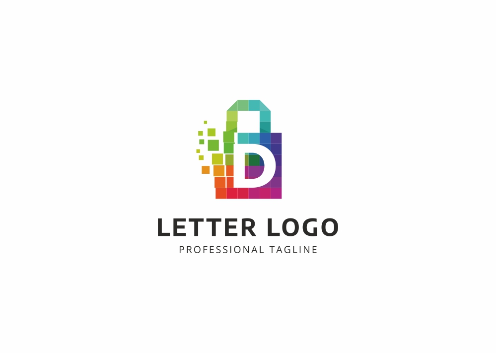 Download Шаблон логотипа "Dactive Logo Template" / Dactive Logo Template - Шаблон логотипа на тему графика arrow bag basket budget business card credit girls mal market marketing media modern money professional shop shopping shopping center solution