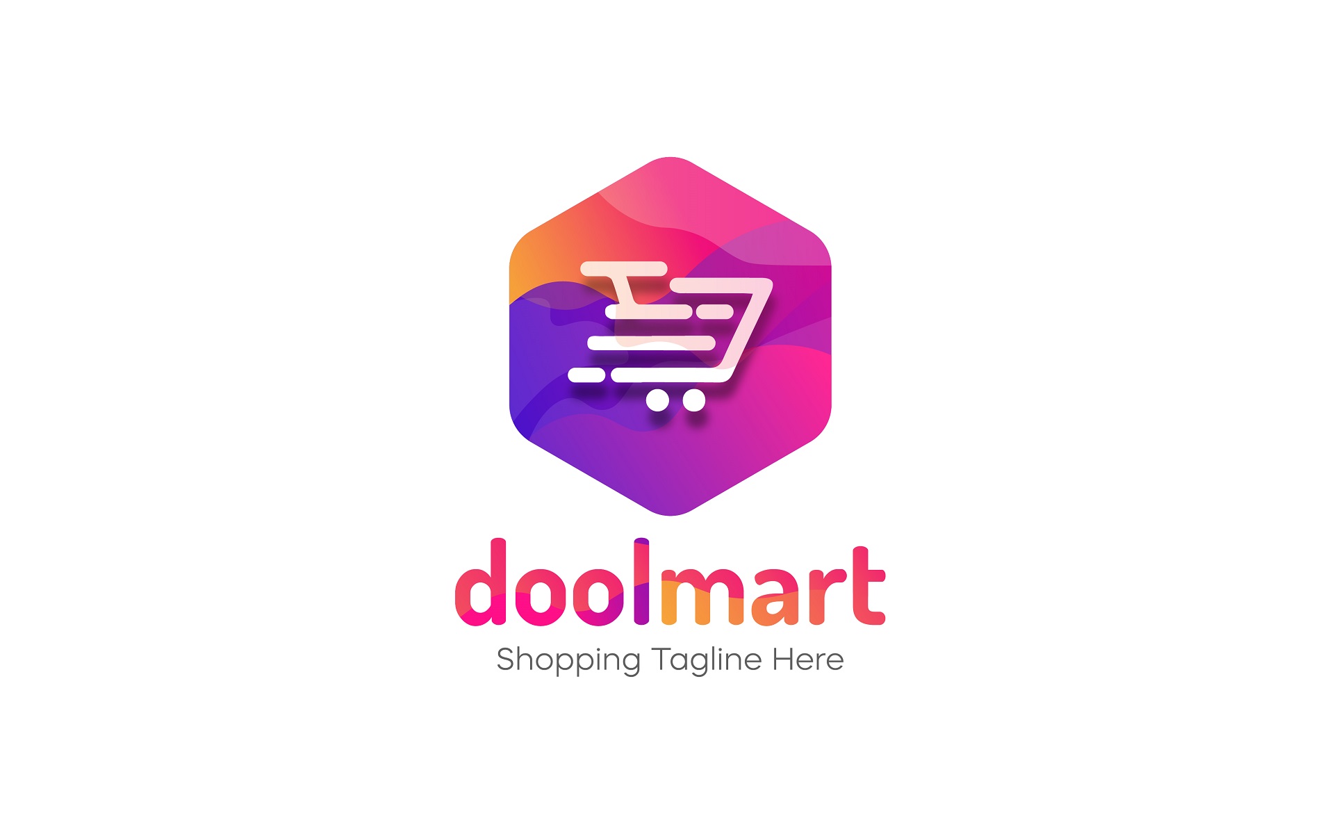 Download Шаблон логотипа "Doolmart ecommerce design Logo Template" / Doolmart ecommerce design Logo Template - Шаблон логотипа на тему графика branding logo design ecommerce brand identity doolmart online store illustrator business minimalist flat corporate company