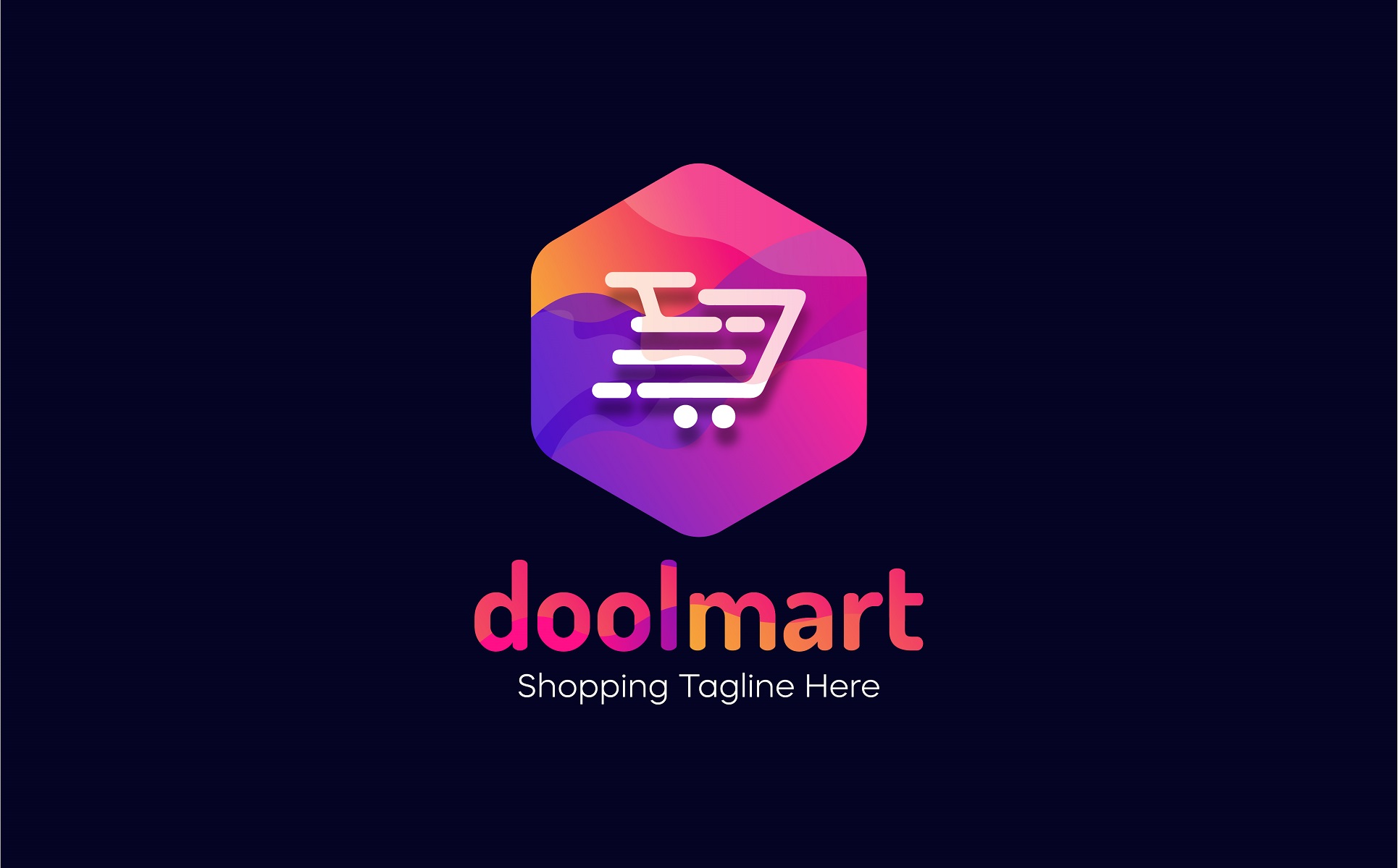 Download Шаблон логотипа "Doolmart ecommerce design Logo Template" / Doolmart ecommerce design Logo Template - Шаблон логотипа на тему графика branding logo design ecommerce brand identity doolmart online store illustrator business minimalist flat corporate company