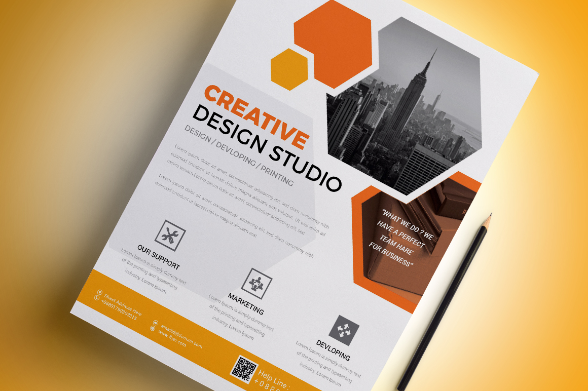 Download Фирменный стиль "Clean & Modern Flyer Vol 01 - Corporate Identity Template" / Clean & Modern Flyer Vol 01 - Corporate Identity Template - Адаптивный Фирменный стиль на тему графика flyer bundle corporate business template psd poster design editable big mega advertising clean creative photography photographer agency best eps print