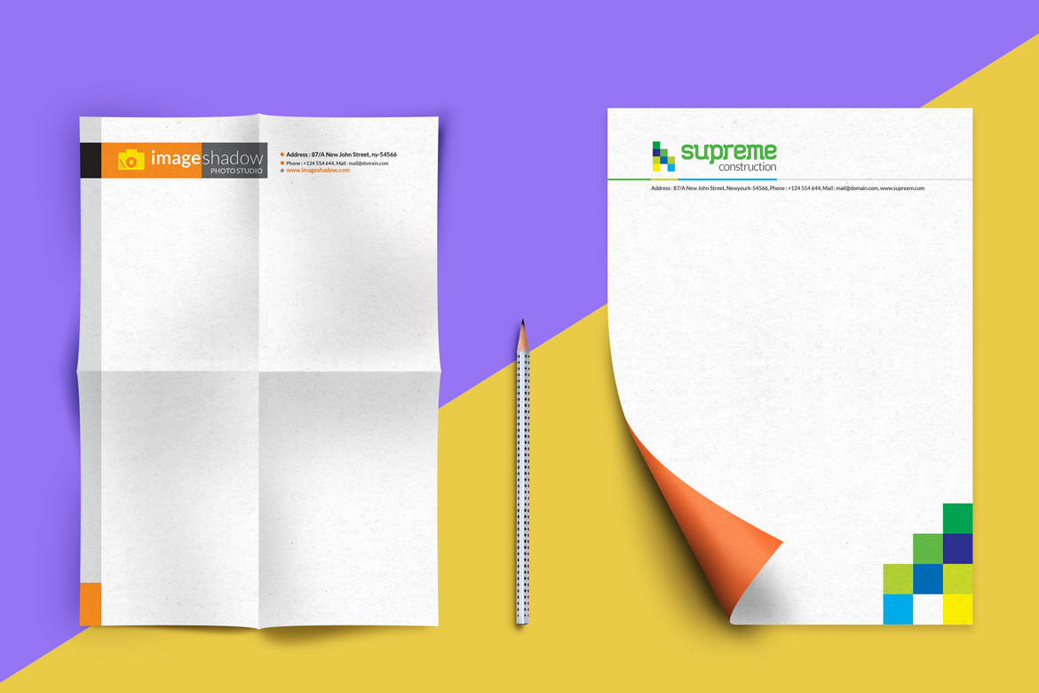 Download Фирменный стиль "Corporate Letterhead Pack - Corporate Identity Template" / Corporate Letterhead Pack - Corporate Identity Template - Фирменный стиль на тему графика letterhead template design ms word pad corporate font bundle business a4 docx office official psd eps company creative clean elegant