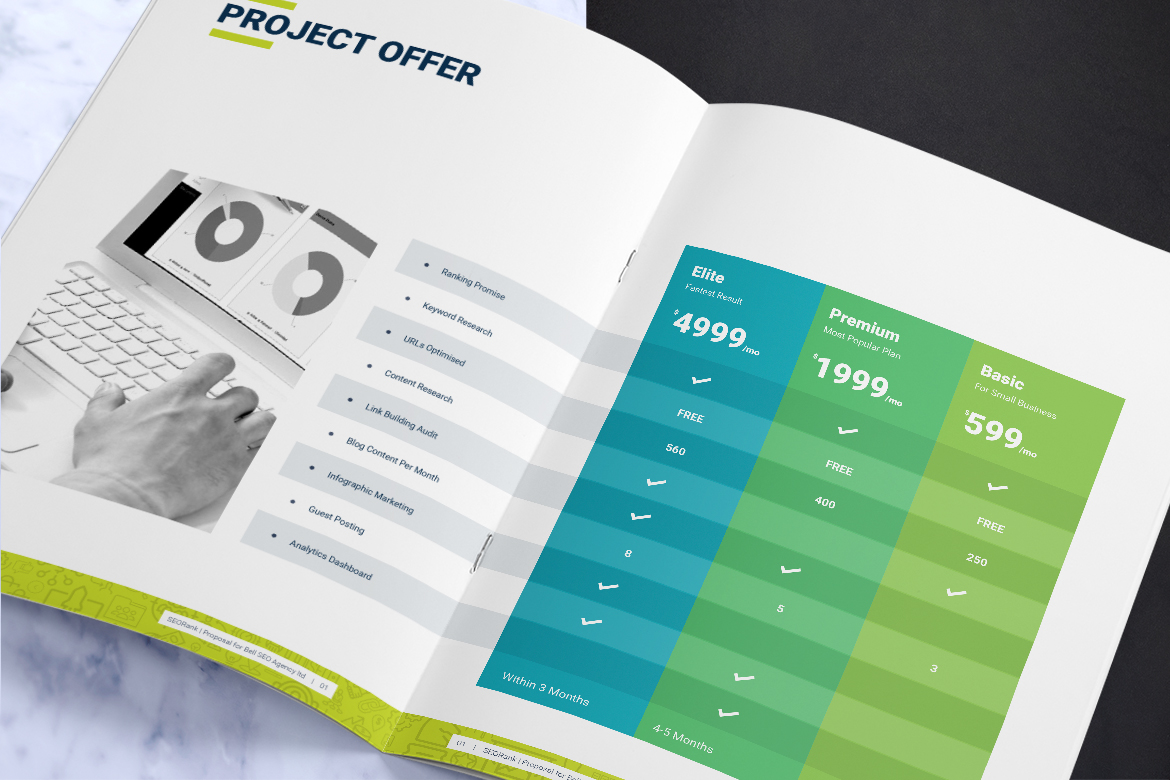 Download Фирменный стиль "SEO  & Digital Marketing Agency Project Proposal - - Corporate Identity Template" / SEO  & Digital Marketing Agency Project Proposal - - Corporate Identity Template - Адаптивный Фирменный стиль на тему графика seo company proposal template project design quote quotation indesign business clean word corporate stationery simple brief template marketing details indesign