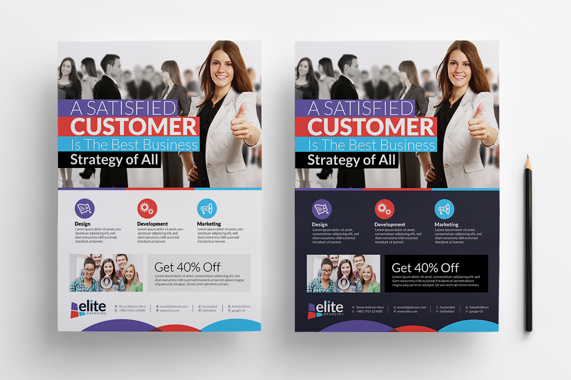 Download Фирменный стиль "Business Flyer - Corporate Identity Template" / Business Flyer - Corporate Identity Template - Фирменный стиль на тему графика flyer bundle corporate business template psd poster design editable big mega advertising business flyer clean corporate design template editable flyerundefined
