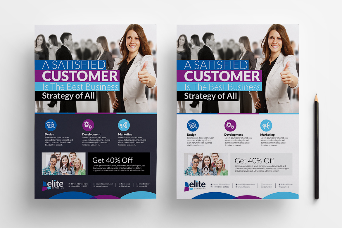 Download Фирменный стиль "Business Flyer - Corporate Identity Template" / Business Flyer - Corporate Identity Template - Фирменный стиль на тему графика flyer bundle corporate business template psd poster design editable big mega advertising business flyer clean corporate design template editable flyerundefined
