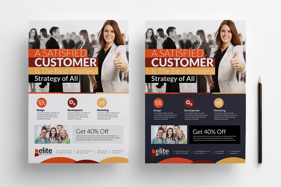 Download Фирменный стиль "Business Flyer - Corporate Identity Template" / Business Flyer - Corporate Identity Template - Фирменный стиль на тему графика flyer bundle corporate business template psd poster design editable big mega advertising business flyer clean corporate design template editable flyerundefined