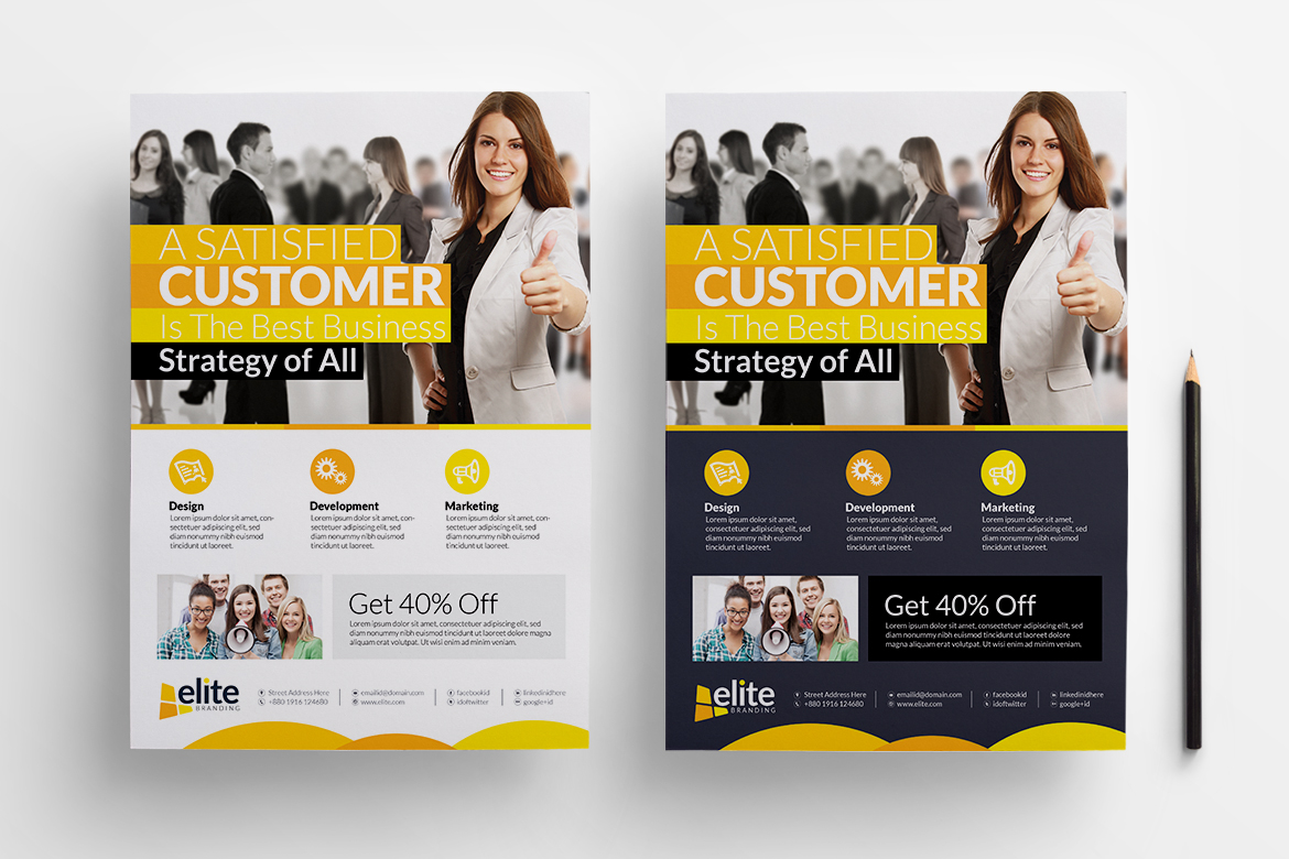 Download Фирменный стиль "Business Flyer - Corporate Identity Template" / Business Flyer - Corporate Identity Template - Фирменный стиль на тему графика flyer bundle corporate business template psd poster design editable big mega advertising business flyer clean corporate design template editable flyerundefined