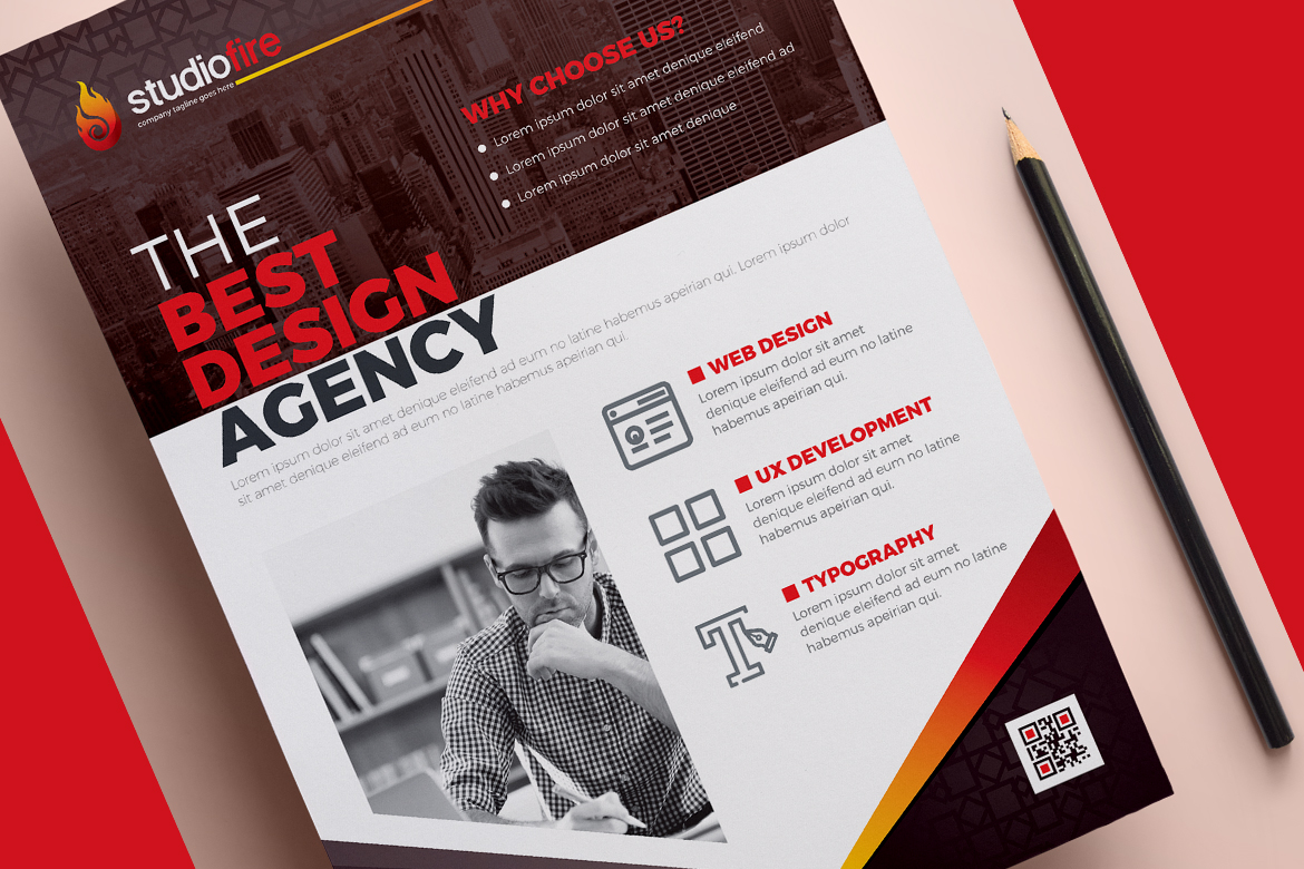 Download Фирменный стиль "Corporate Flyer Design - Corporate Identity Template" / Corporate Flyer Design - Corporate Identity Template - Фирменный стиль на тему графика flyer bundle corporate business template psd poster design editable big mega advertising business flyer clean corporate design template editable flyerundefined