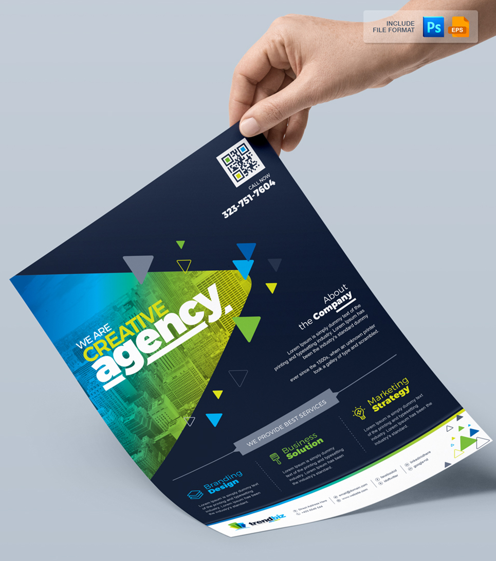 Download Фирменный стиль "Corporate Business Flyer - Corporate Identity Template" / Corporate Business Flyer - Corporate Identity Template - Фирменный стиль на тему графика flyer bundle corporate business template psd poster design editable big mega advertising clean eps creative agency branding brand printing marketing